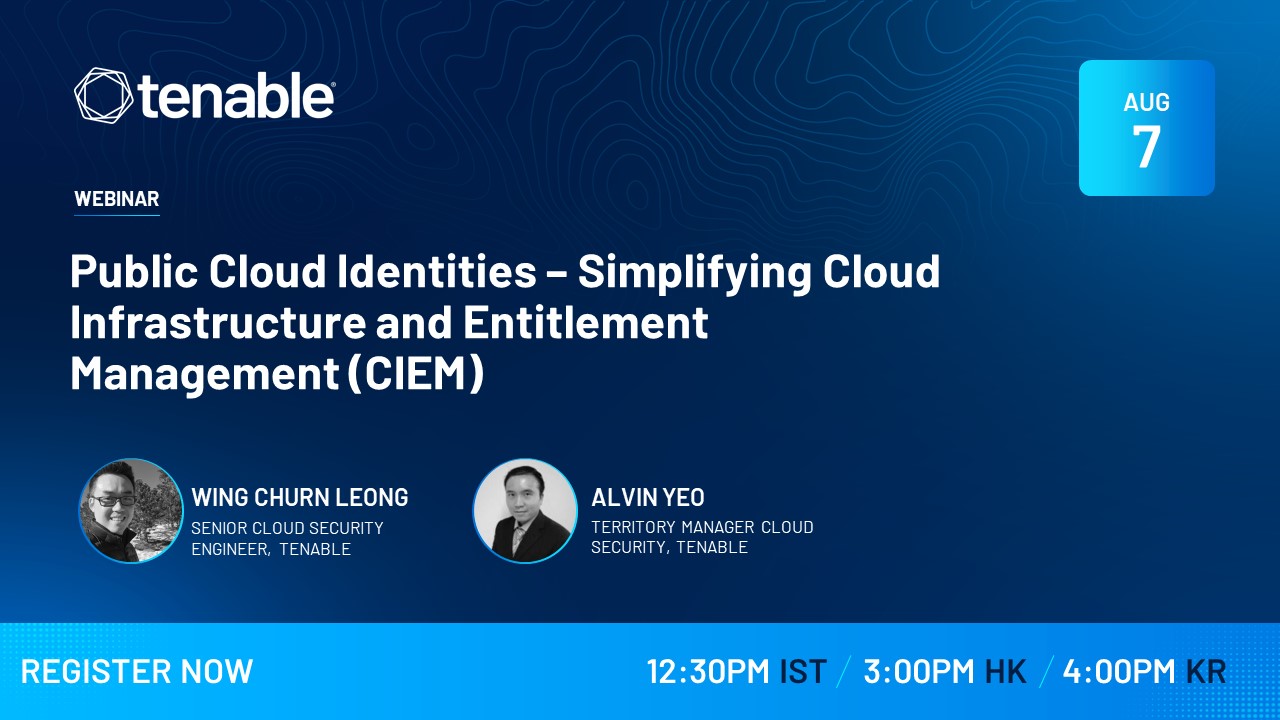 Public Cloud Identities - Simplifying Cloud Infrastructure and Entitlement Management (CIEM)