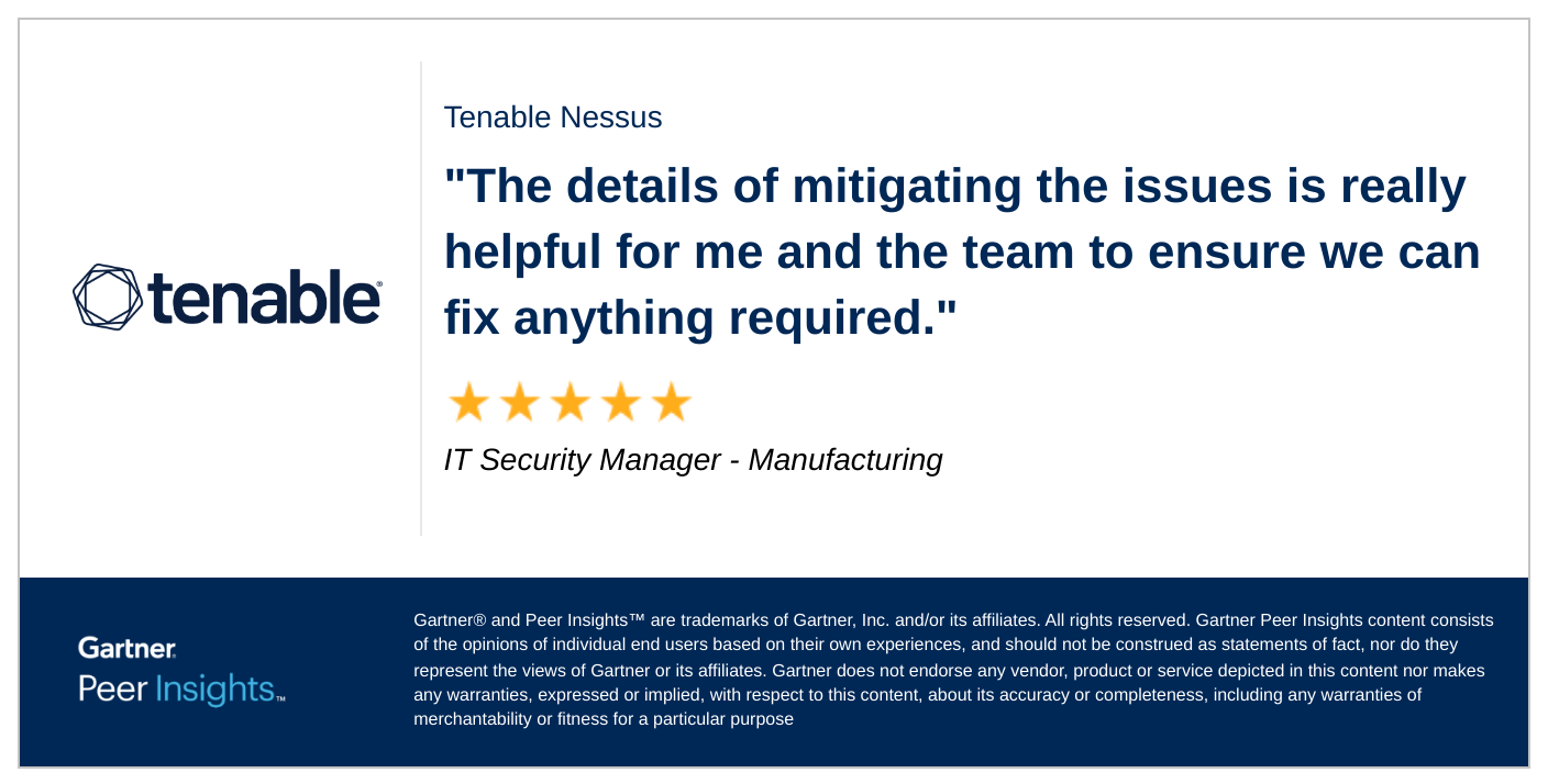 GPI Review IT Security Manager in the Manufacturing Industry