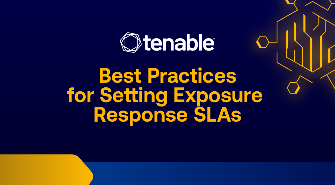 Banner image with text that says Best Practices for Setting Exposure Response SLAs