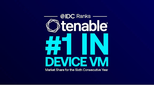 IDC device vulnerability market shares 2023 ranks Tenable No. 1