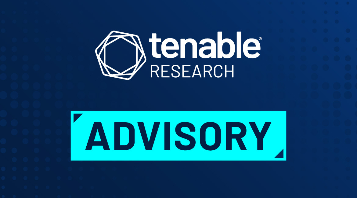 Tenable Research Advisory Blog header image