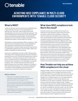 Achieving NIS2 Compliance in Multi-Cloud Environments