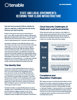 State and Local Governments - Securing Your Cloud Infrastructure