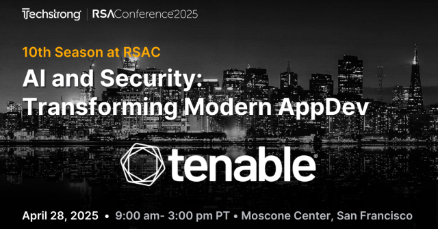 Techstrong @ RSA - Transforming Modern AppDev