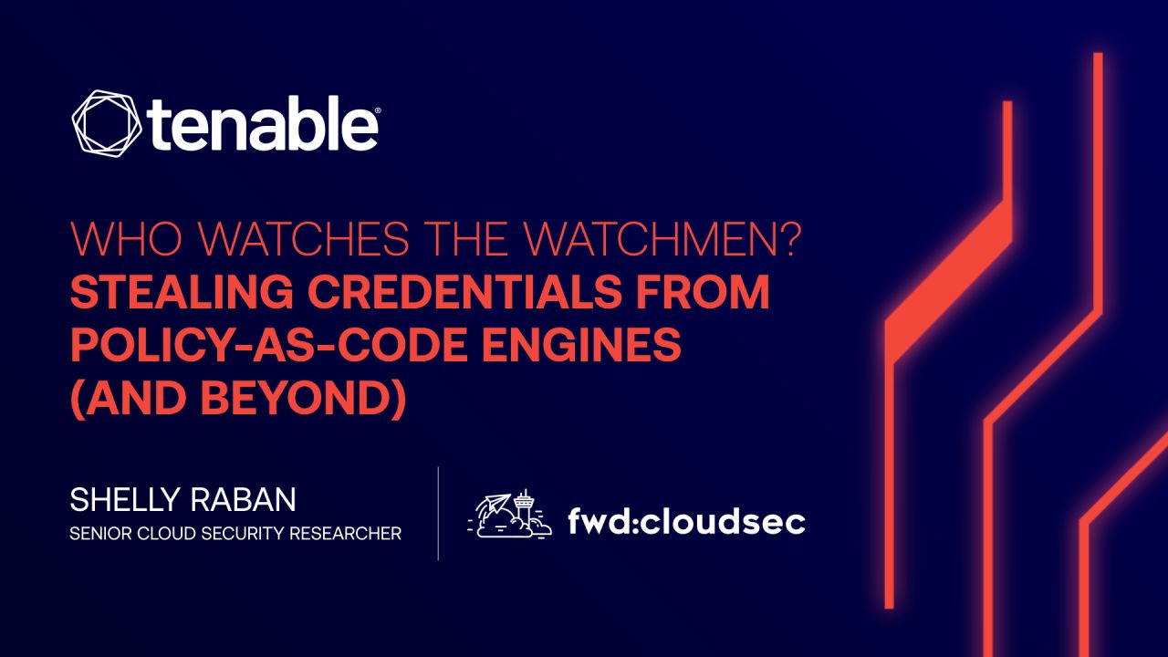 Tenable Research to Discuss Cloud Security Attack Techniques and Detection Strategies at fwd:cloudsec Europe 2024