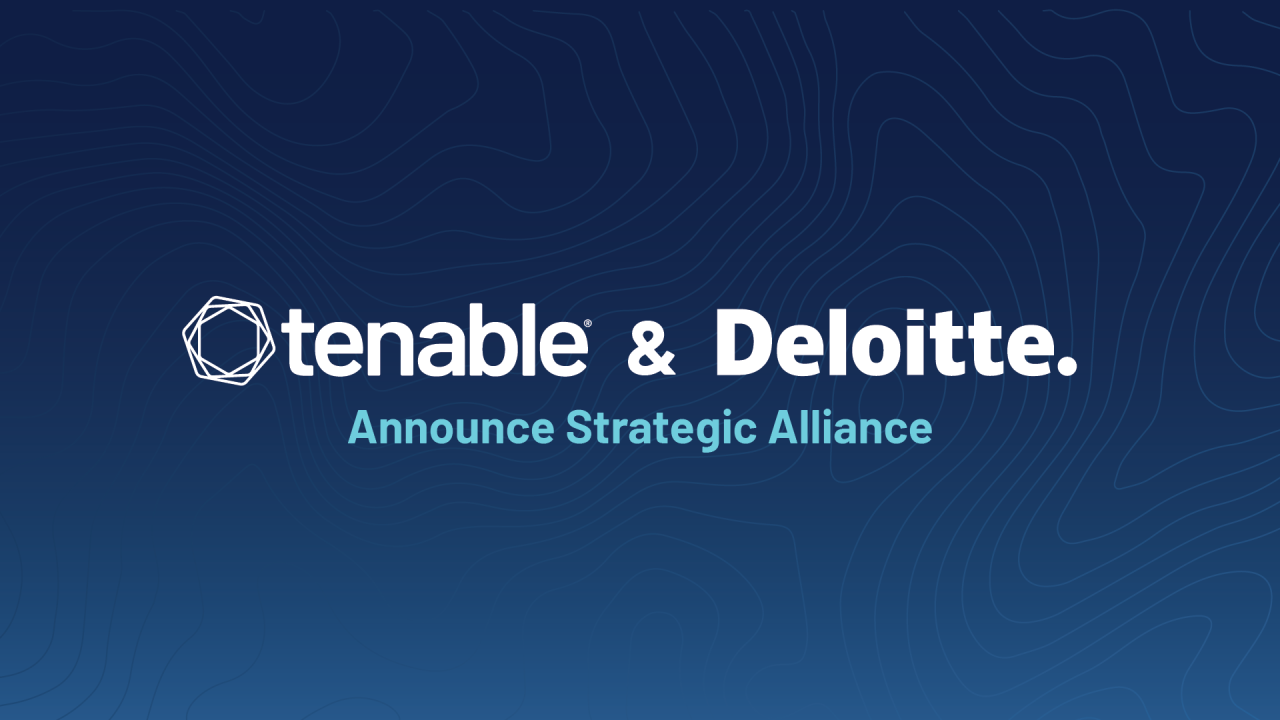 Tenable と Deloitte が戦略的提携を発表