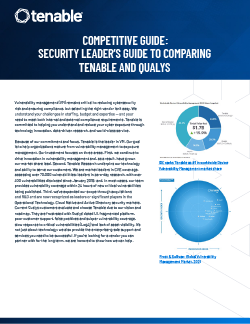Competitive Guide: Security Leader’s Guide to Comparing Tenable and Qualys