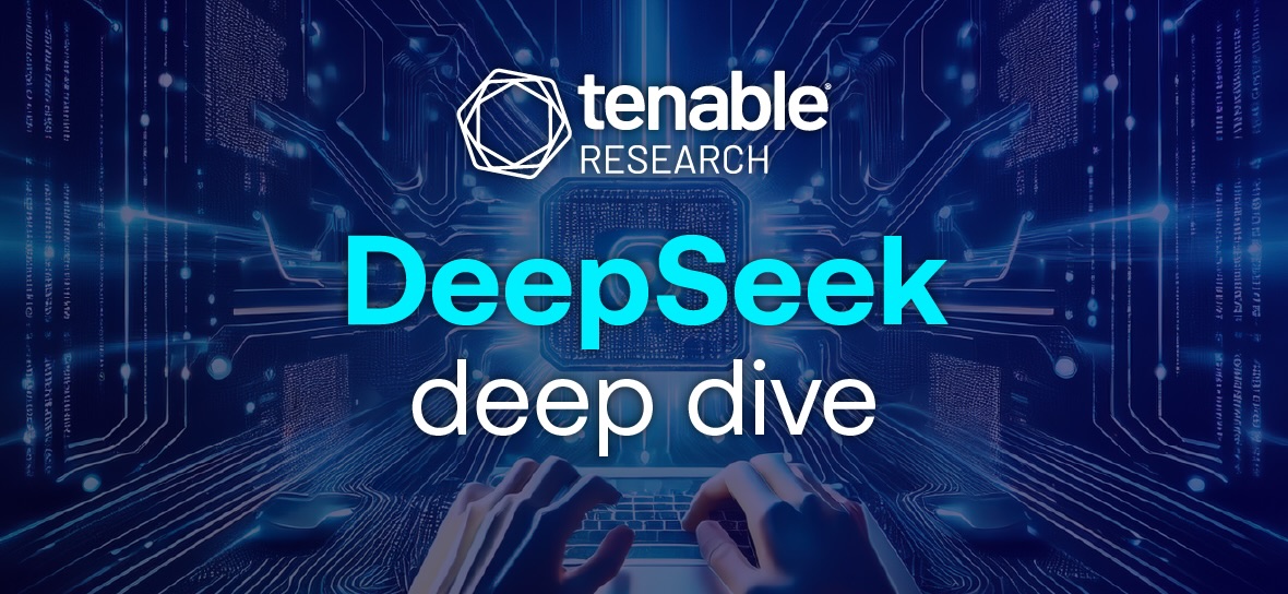 Tenable Research DeepSeek deep dive graphic