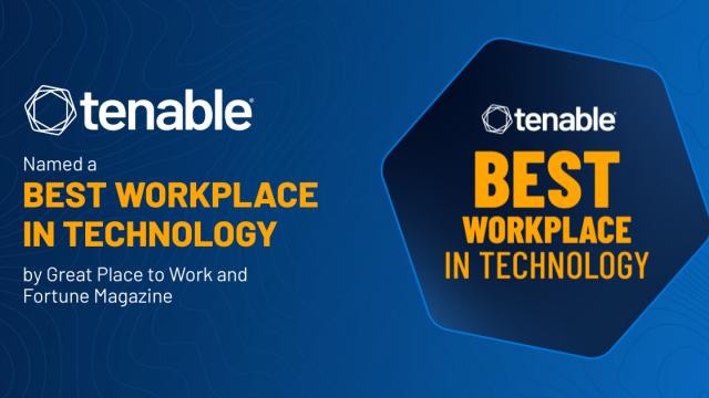 Exposure Management Leader Tenable Receives Global Recognition as a Premier Employer of Choice