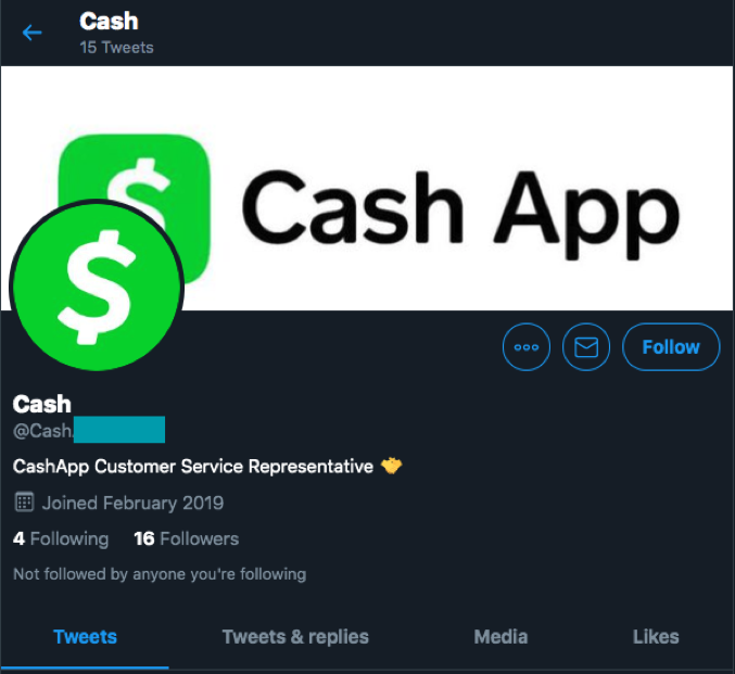 Cash app boost twitter information
