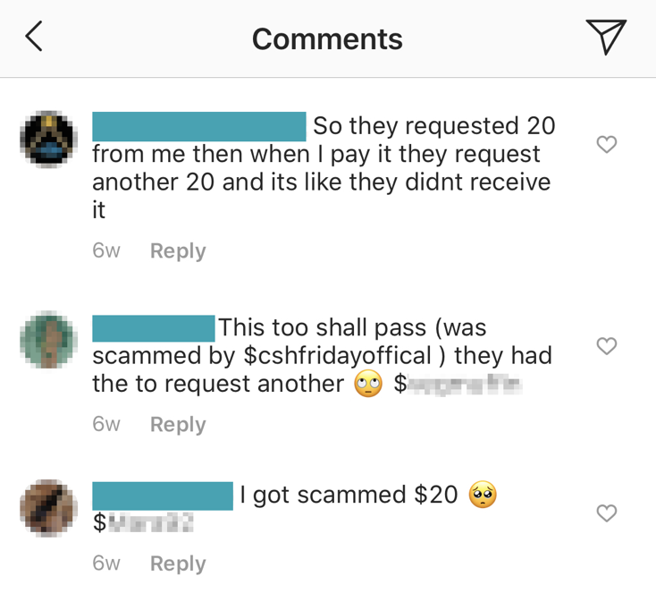 Cash App Scams: Giveaway Offers Ensnare Instagram Users ...