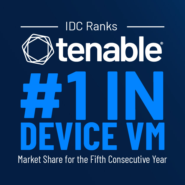 IDC ranks Tenable as #1 in worldwide Device Vulnerability Management