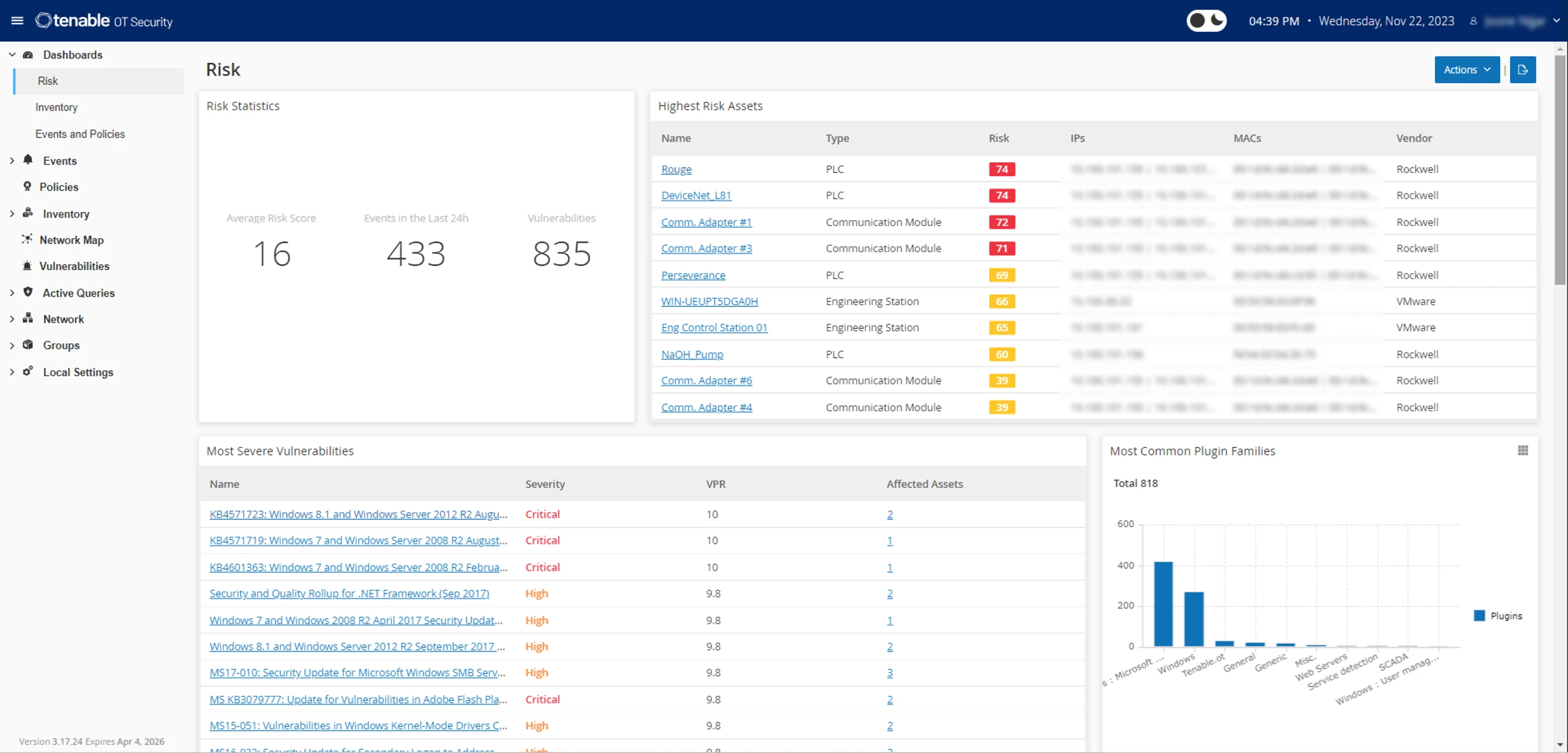 Risk-based Vulnerability Management