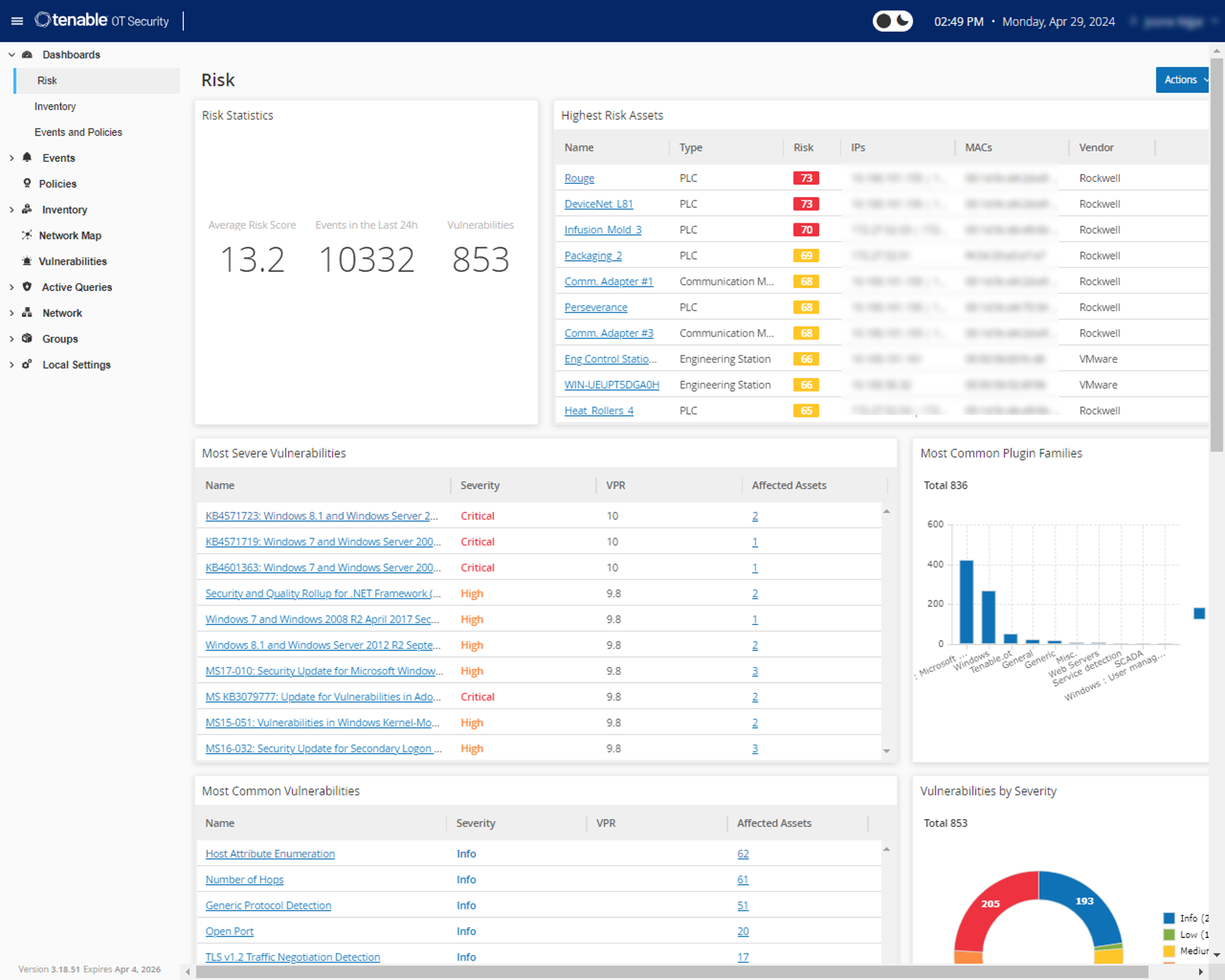 Tenable OT Security