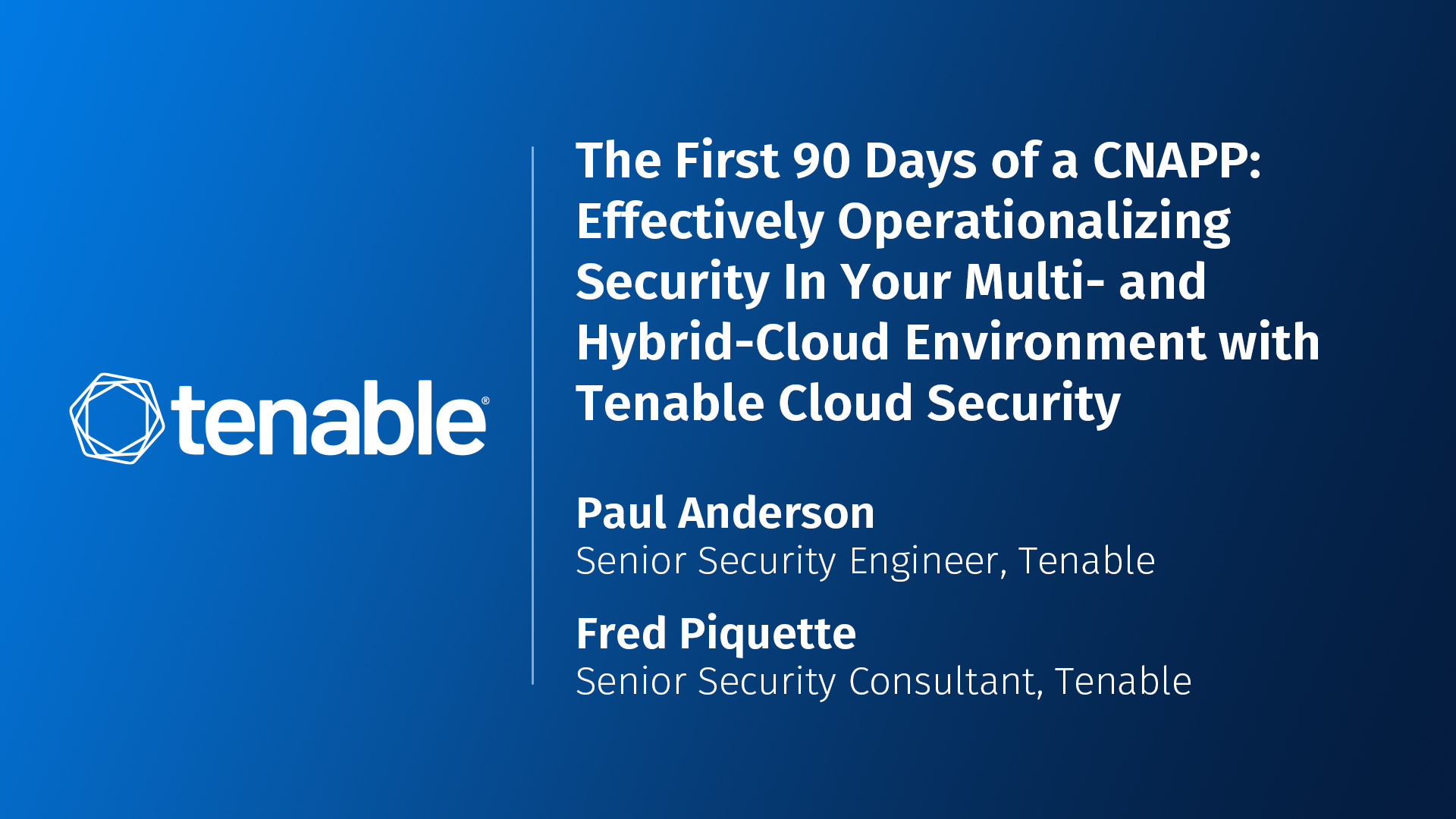 Operationalizing security in your multi- and hybrid-cloud environment Operationalizing security in your multi- and hybrid-cloud environment
