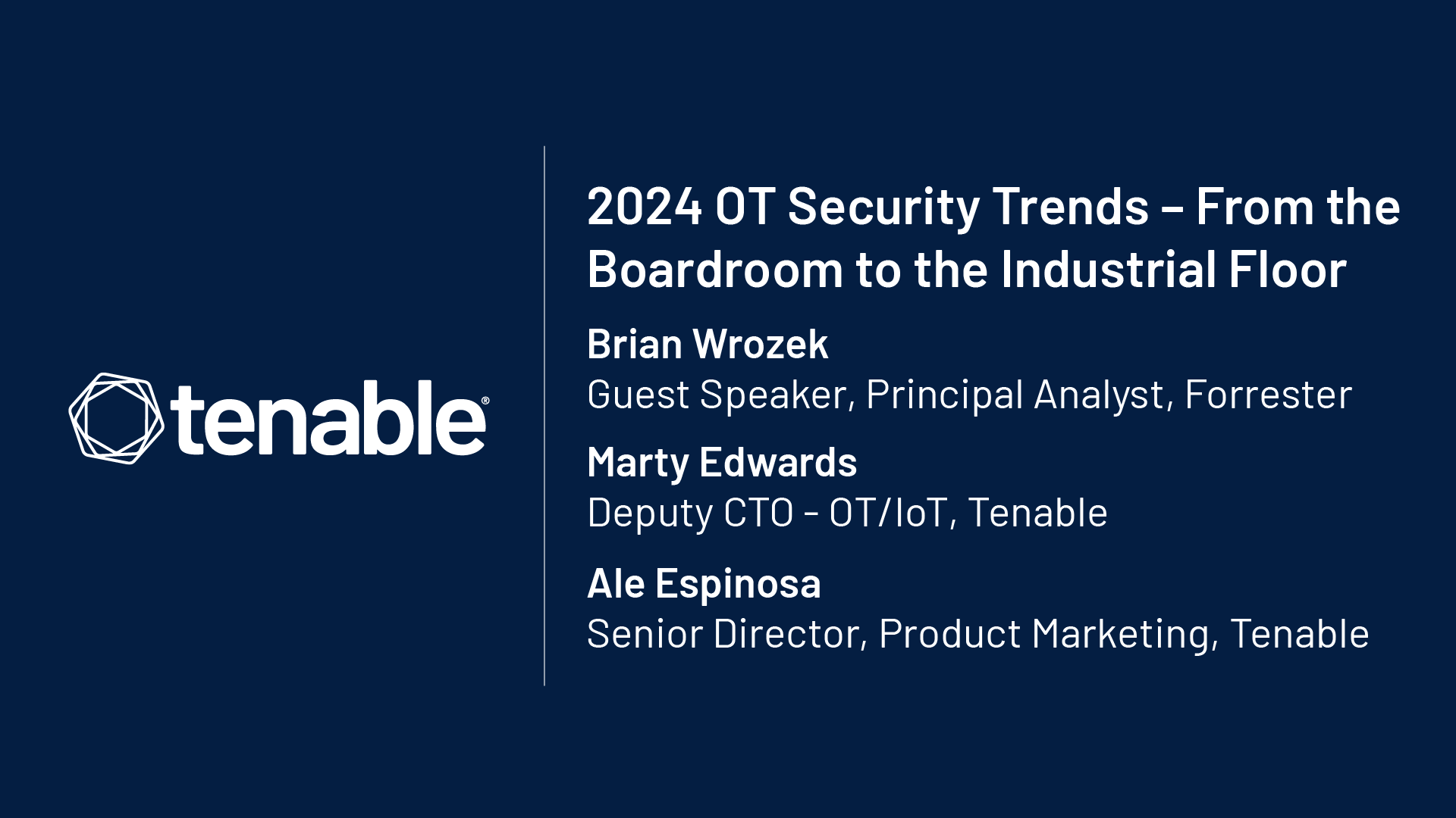 OT Security Trends – From the Boardroom to the Industrial Floor